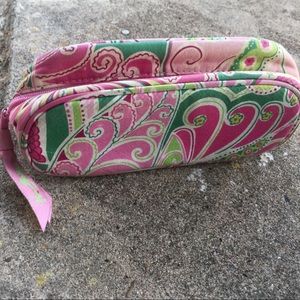 Vera Bradley small pink case